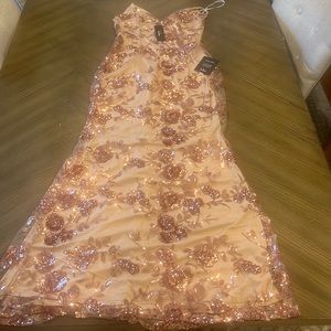 A Lulus floral party dress